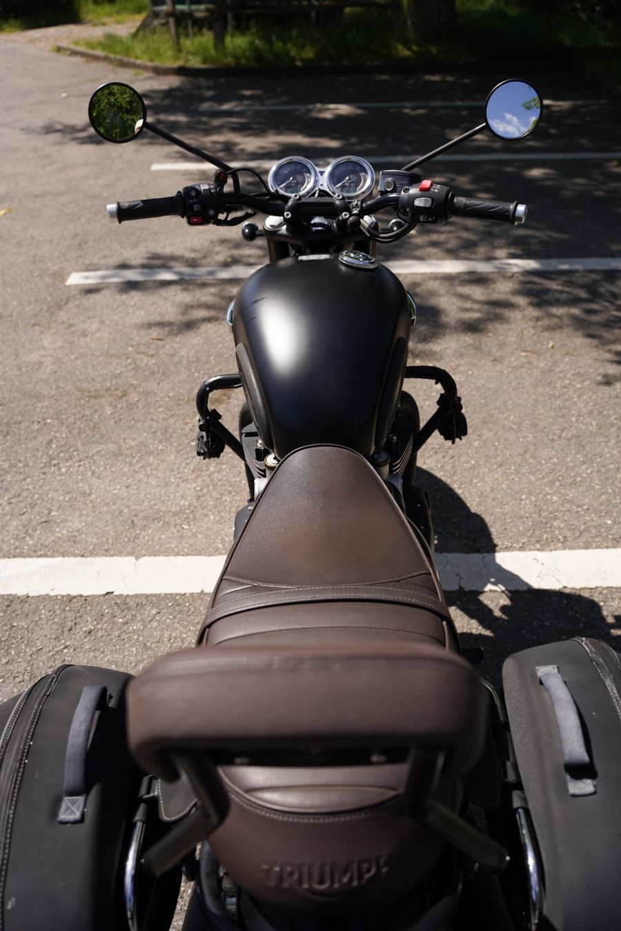 Triumph Strasse: Triumph Bonneville T120 – Gebraucht aus Genève von Edelweiss1206 8