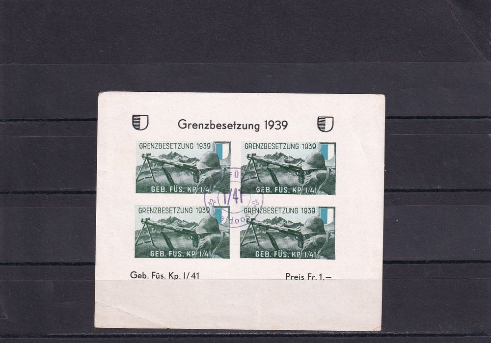 Infanterie Geb.Füs.Kp.I/41 Kaufen auf Ricardo