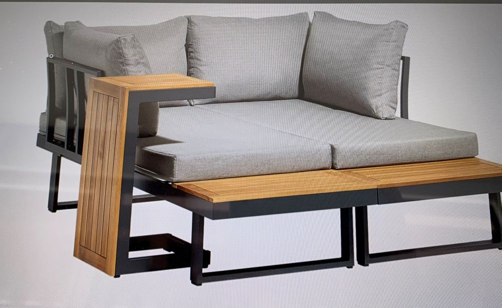 Gartenlounge XXXLUTZ Sofa und 2erLiege in einem Kaufen auf Ricardo