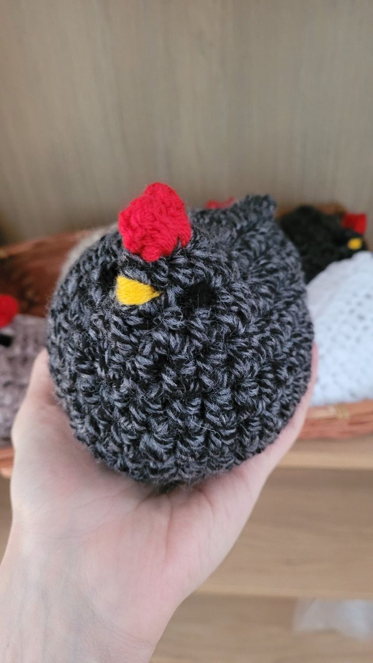 Tutte le decorazioni: Handgemachte Crochet Hühnchen – Nuovo (secondo la descrizione) da Zürich venduto da The_Plant_Wizard 4