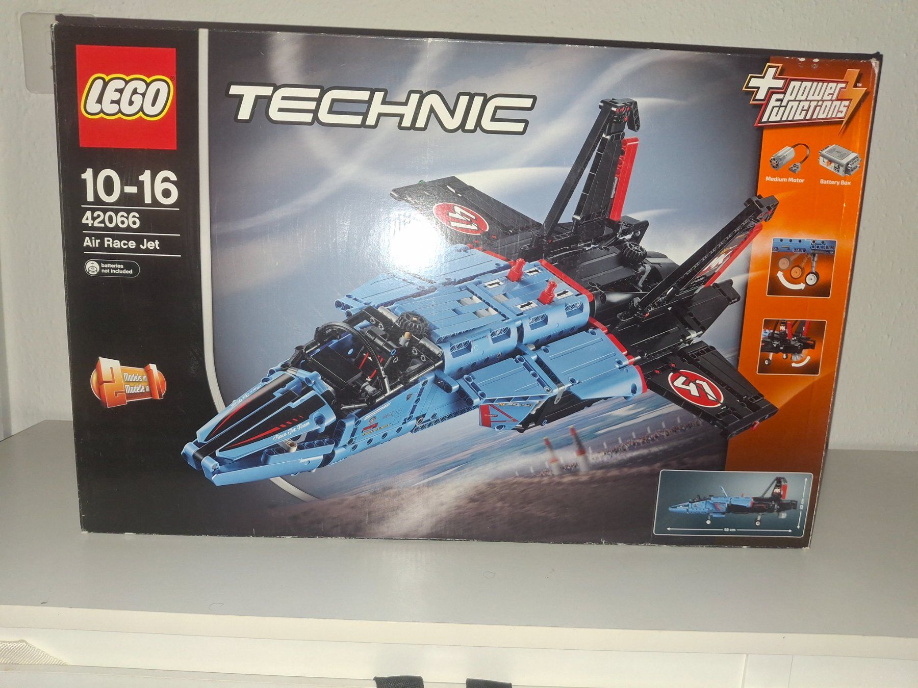 Lego Technic 42066 Air Race Jet, neuwertig und komplett! (Gebraucht) in ...