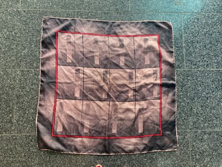tolles grafisches Foulard, Tuch, Seide