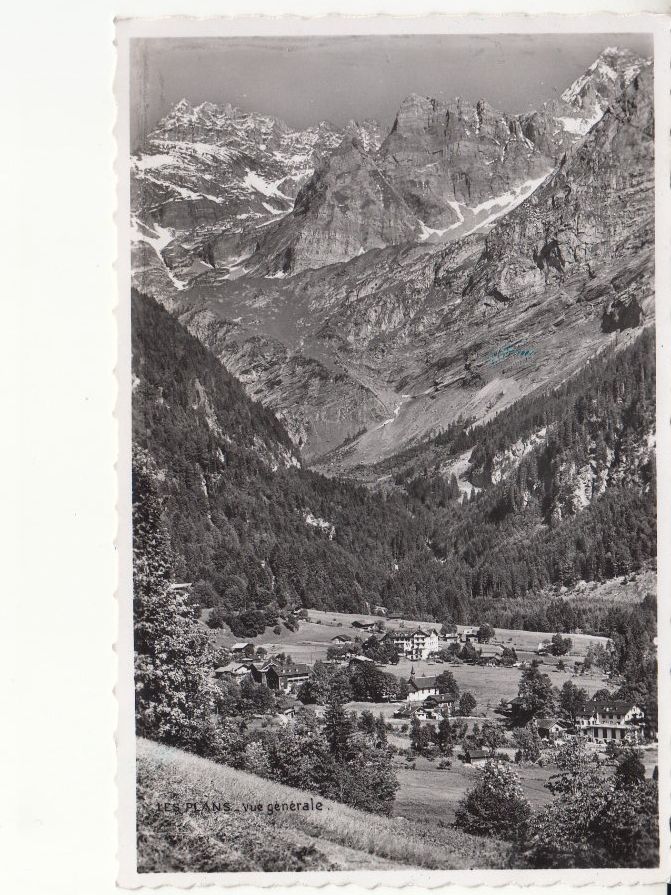 Cartoline postali: Les Plans 1948 – Usato da Bürglen TG venduto da StampGraf