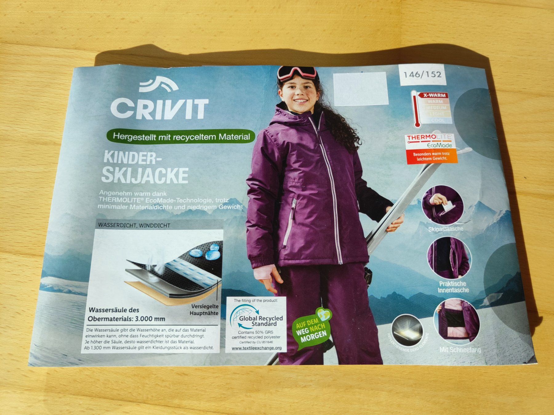 Giacche & Cappotti: Winterjacke / Skijacke Grösse 146 /152 – Nuovo (secondo la descrizione) da Grosshöchstetten venduto da Quala19 2