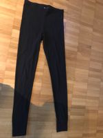 Lange warme Schiunterhose schwarz Gr 152