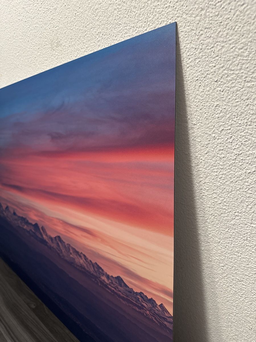 Poster & Bilder: Panoramabild Alpenkette Schweiz – Neu und originalverpackt aus Aarburg von Tonija 2