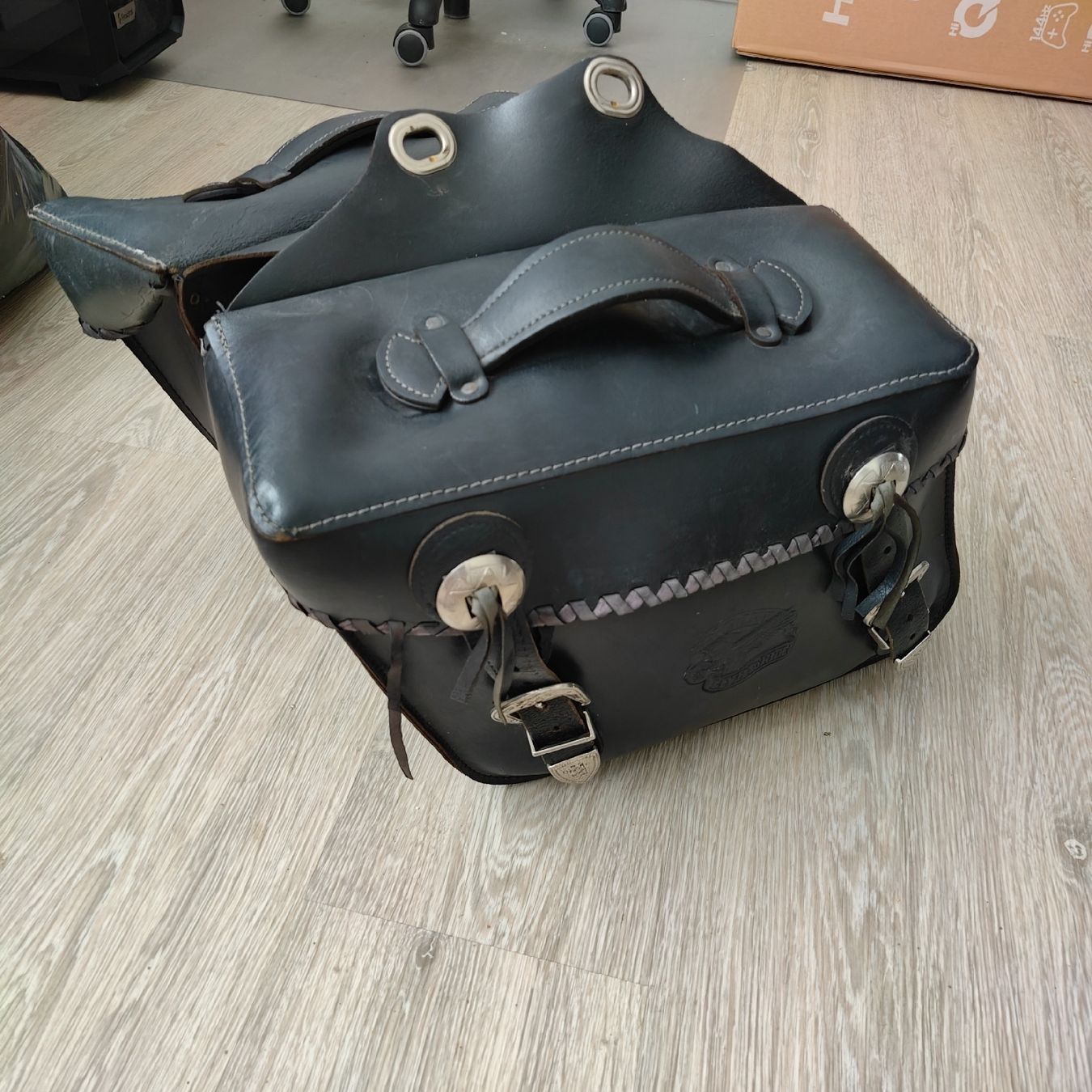 Held Borse: Held Leder Satteltaschen Set Motorrad  – Usato da Münsingen venduto da ale_md2s