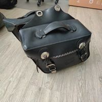 Held Leder Satteltaschen Set Motorrad 