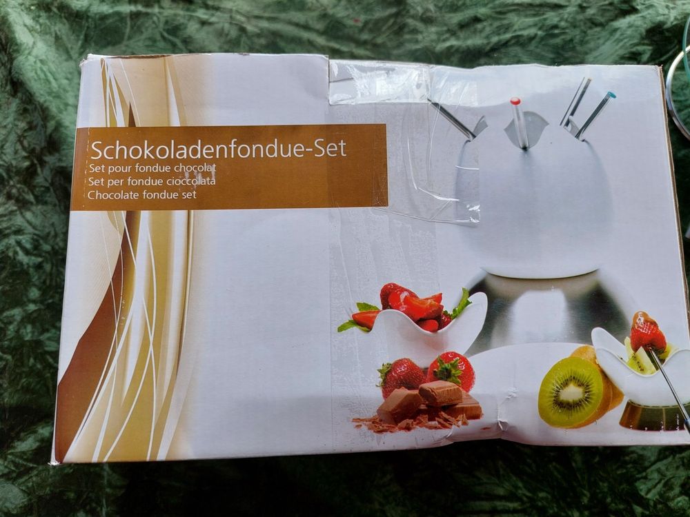 SCHOKOLADENFONDUE SET -- OVP | Kaufen auf Ricardo