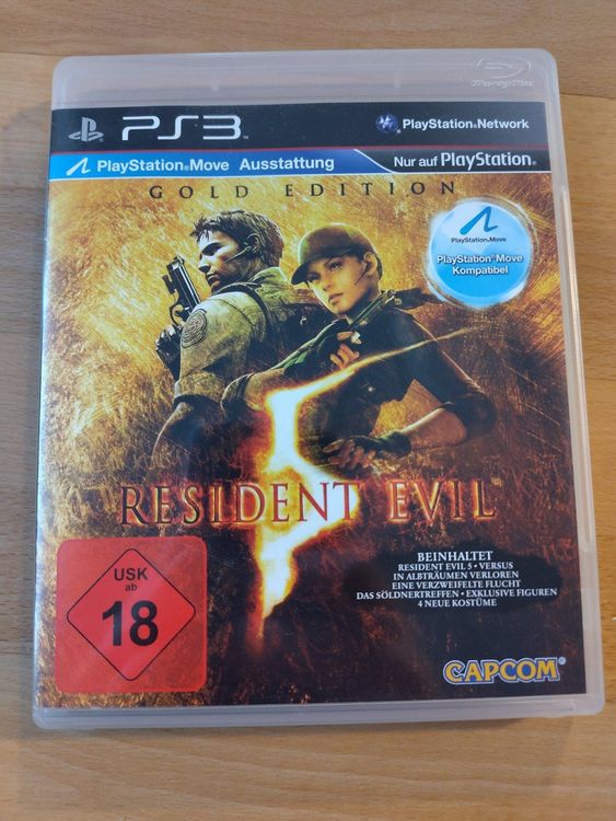 Resident Evil 5 (Platinum) - PlayStation 3 - Version Allemande (DEUTSCH) - Très Bon état