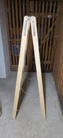 Massive Holzleiter Klappbar A-Form Vielseitig einsetzbar 