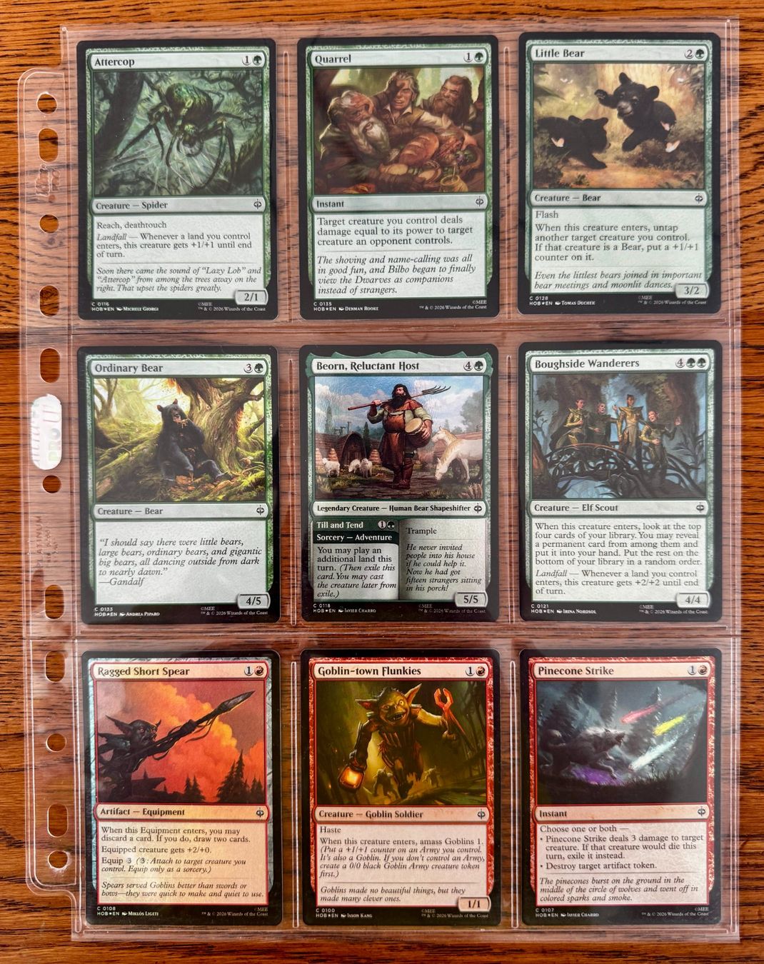 Magic The Gathering Sammelbilder & Trading cards: The Hobbit Foil Commons 53stk. – Neu (gemäss Beschreibung) aus Rechthalten von hosme_be 1
