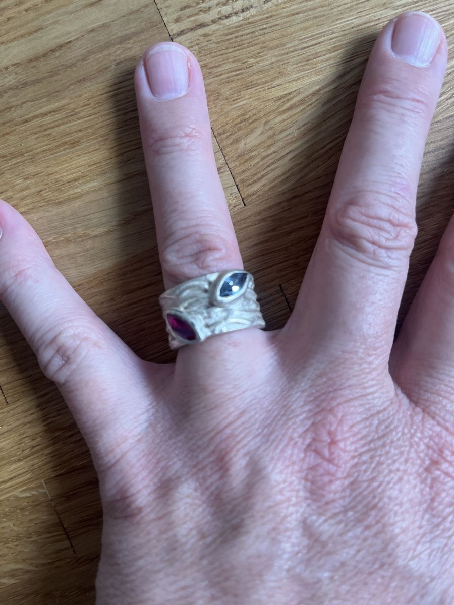 Ringe: Art Clay Silber Ring Gr 56 – Neu (gemäss Beschreibung) aus Parpan von SonneMondSternen 1
