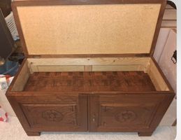 Coffre en bois 