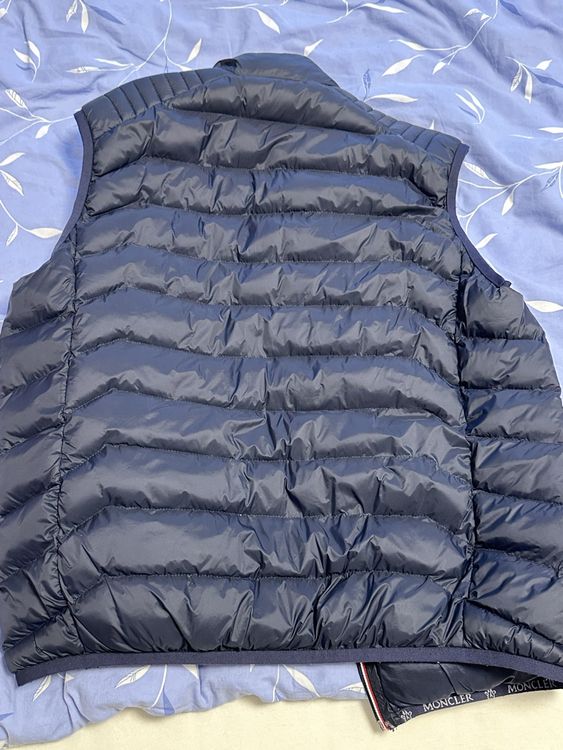 Moncler Daunenweste, Herren, dunkelblau (Gebraucht) in Gallen