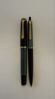 Pelikan Füllhalter und Kugelschreiber Set dunkelgrün M"""