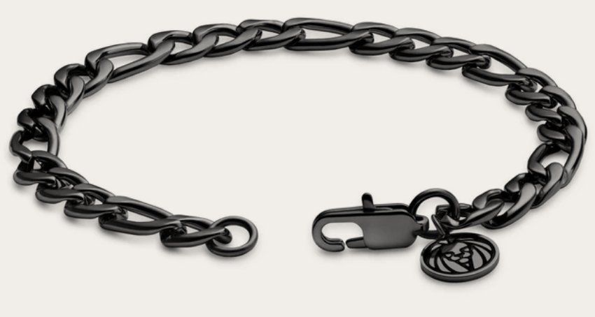 Armbänder & -reifen: Gunmetal Figaro Kette Armband – Neu und originalverpackt aus Selkingen von Eishase 1