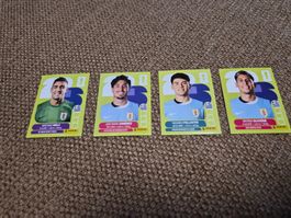 Panini bilder set  4 Stk