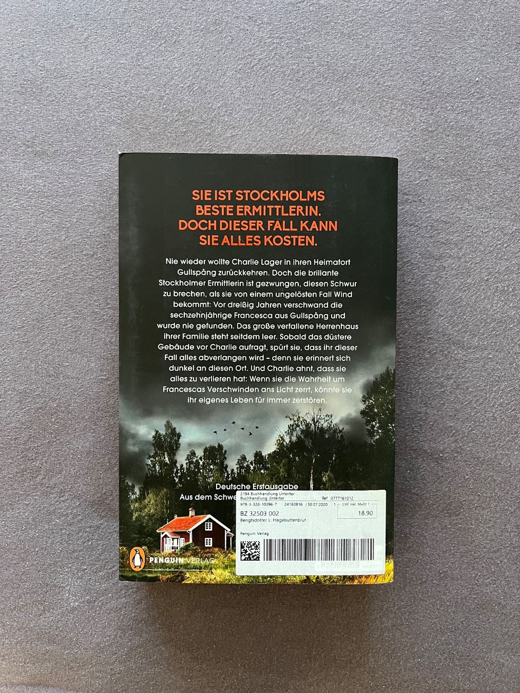 Bücher: Buch Hagebuttenblut - Lina Bengtsdotter – Gebraucht aus Winikon von Lukiwyss2000 1