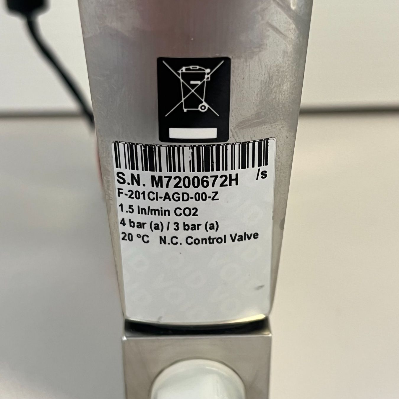 Accessori da laboratorio: Bronkhorst Mass Flow Controller F201 CI-AGD-00-Z – Usato da Niederdorf venduto da LeptonAG_Labor 1