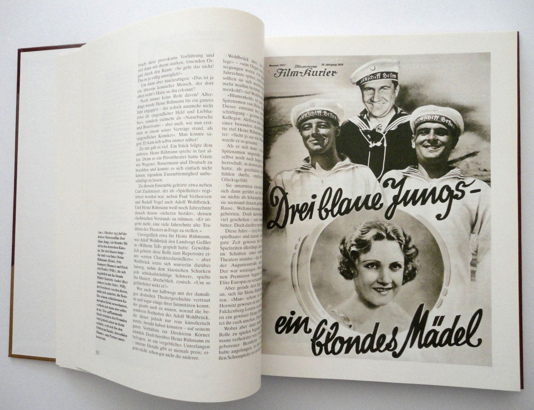 Bücher: Das grosse Heinz Rühmann Buch, mit 256 Seiten – Gebraucht aus zürich von parts5060 5
