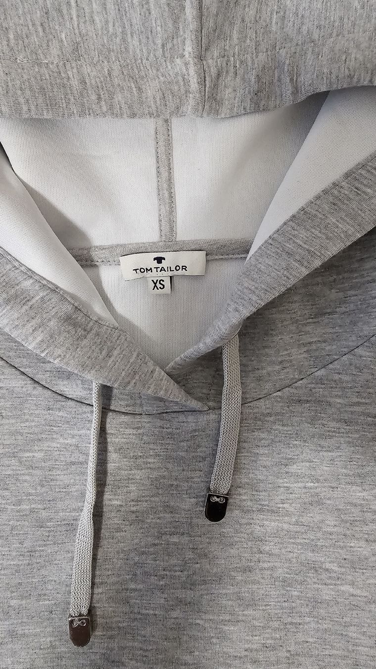 Tom Tailor Maglioni & Felpe: Tom Tailor Hoodie, grau meliert, XS – Nuovo (secondo la descrizione) da Steinmaur venduto da Kiki_m240 1
