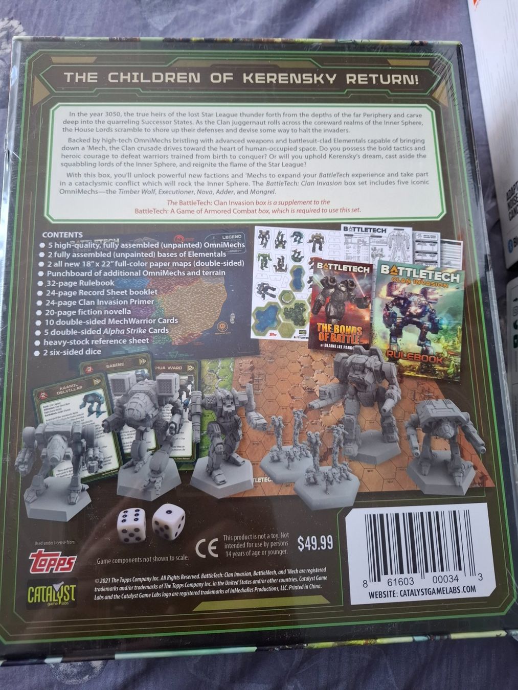 Giochi: Battletech Brettspiel "Clan Invasion" – Nuovo e nell'imballaggio originale da Schlieren venduto da car_w57d 2