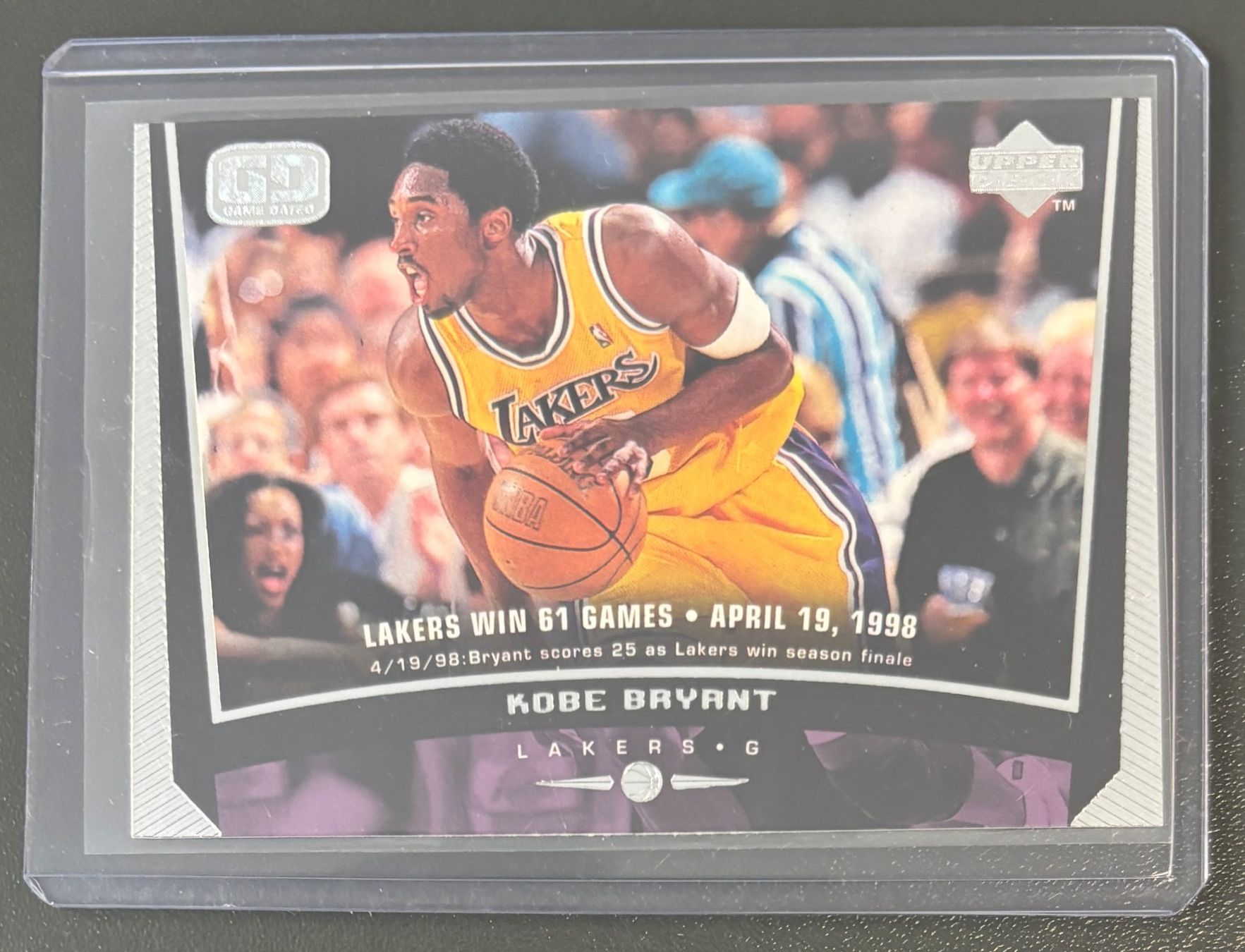 Nba Sammelbilder & Trading cards: NBA  Kobe Bryant 1998-99 Upper Deck Game Dated Card – Neu (gemäss Beschreibung) aus Muri b. Bern von winningloser