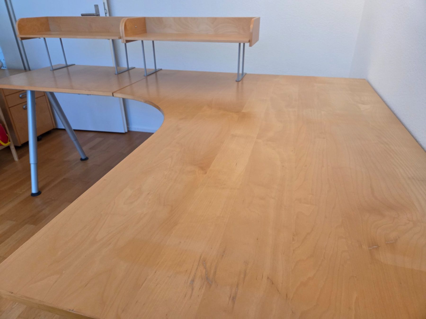 Ikea Scrivanie: Eckbürotisch IKEA, Birke – Usato da Baden venduto da sun_9 4