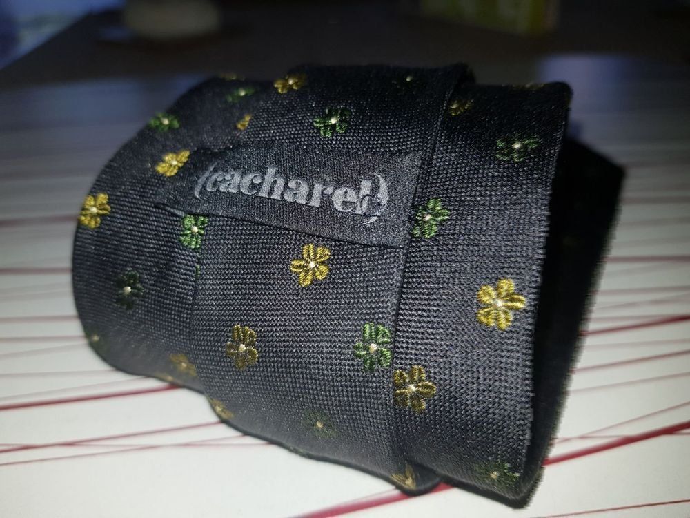 Krawatten: Cravate en soie / Seiden Krawatte CACHAREL .... – Gebraucht aus Cossonay-ville von Super-Price-Quality 7