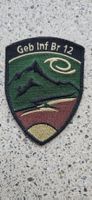 *** Badge Geb Inf Br 12 mit klett ***