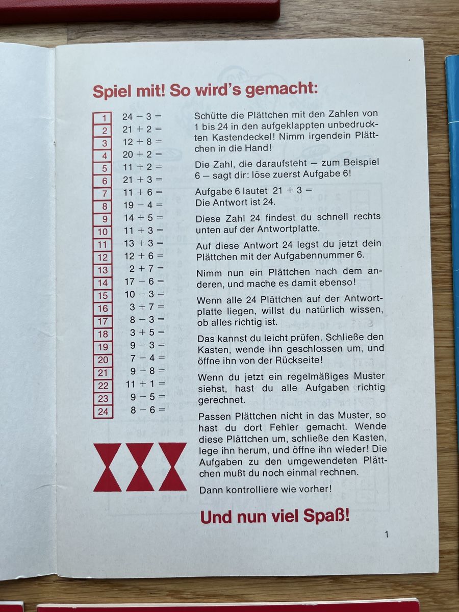 Spiele: LÜK Kontrollkasten 24-teilig samt 11 Heften – Gebraucht aus Zürich von yeti044 4