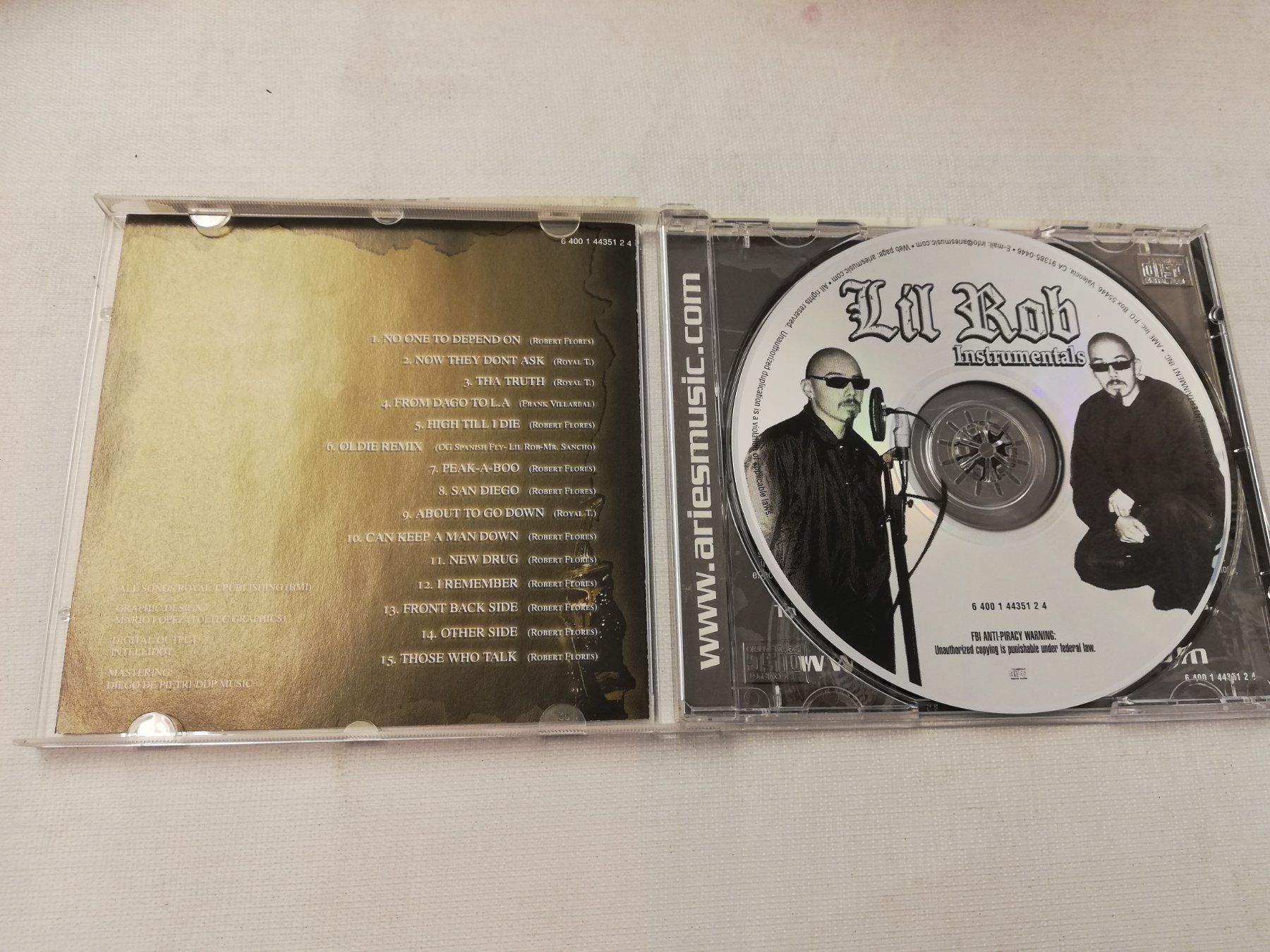 CDs: LIL ROB - INSTRUMENTALS – D'occasion à Bern par Vinylsound.ch 2