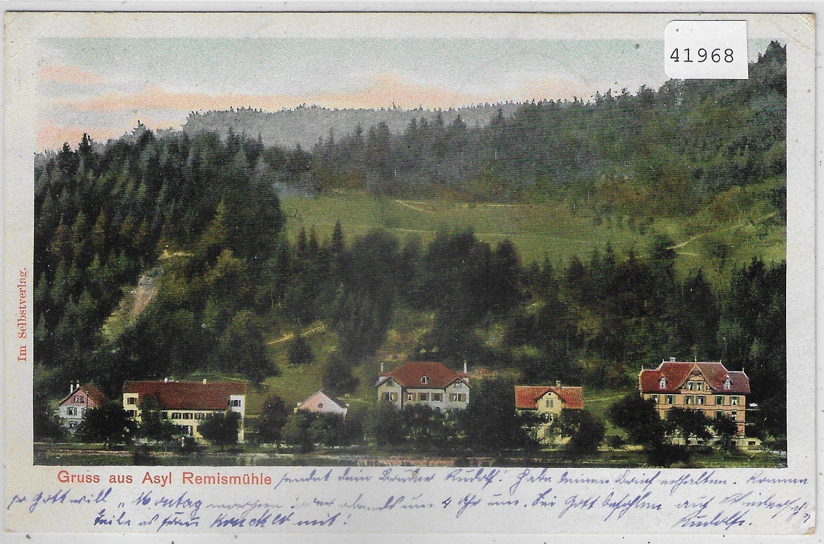 Cartoline postali: Gruss aus Asyl Remismühle – Usato da Ettingen venduto da Kartenplanet