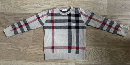 Burberry Pullover Klassisches Muster Topzustand Gr. 122-128