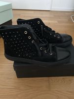 GUCCI Sneaker neuwertig Gr. 41 Leder, schwarz