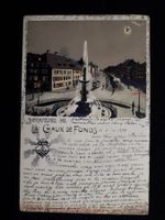 . LA CHAUX DE FONDS 1909 - DÉFAUT DE COIN SUPÉRIEUR DROIT