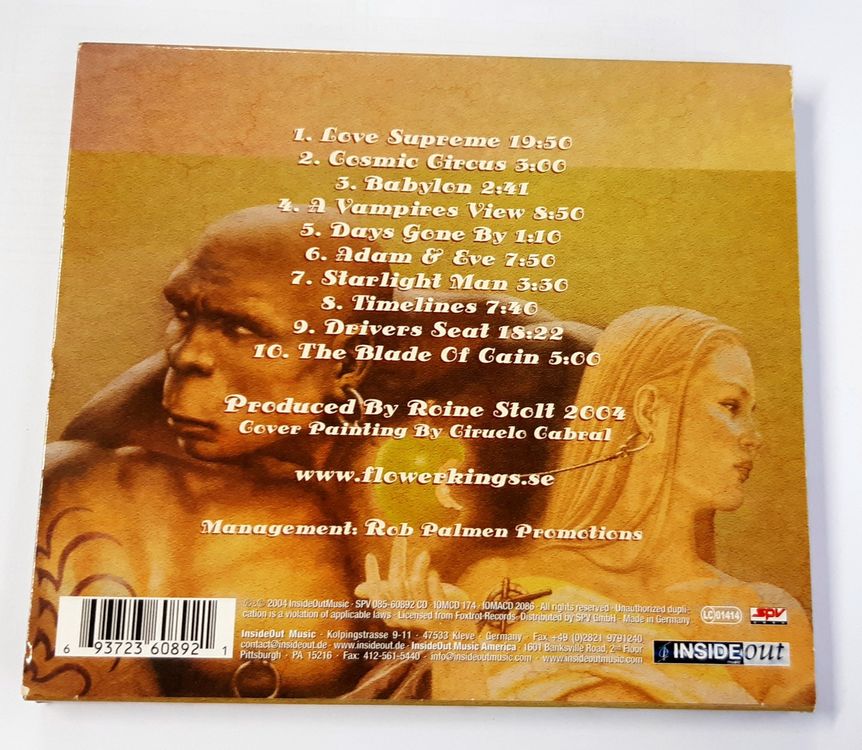 Flower Kings - Adam and Eve (Vinyle Neuf) main image 0