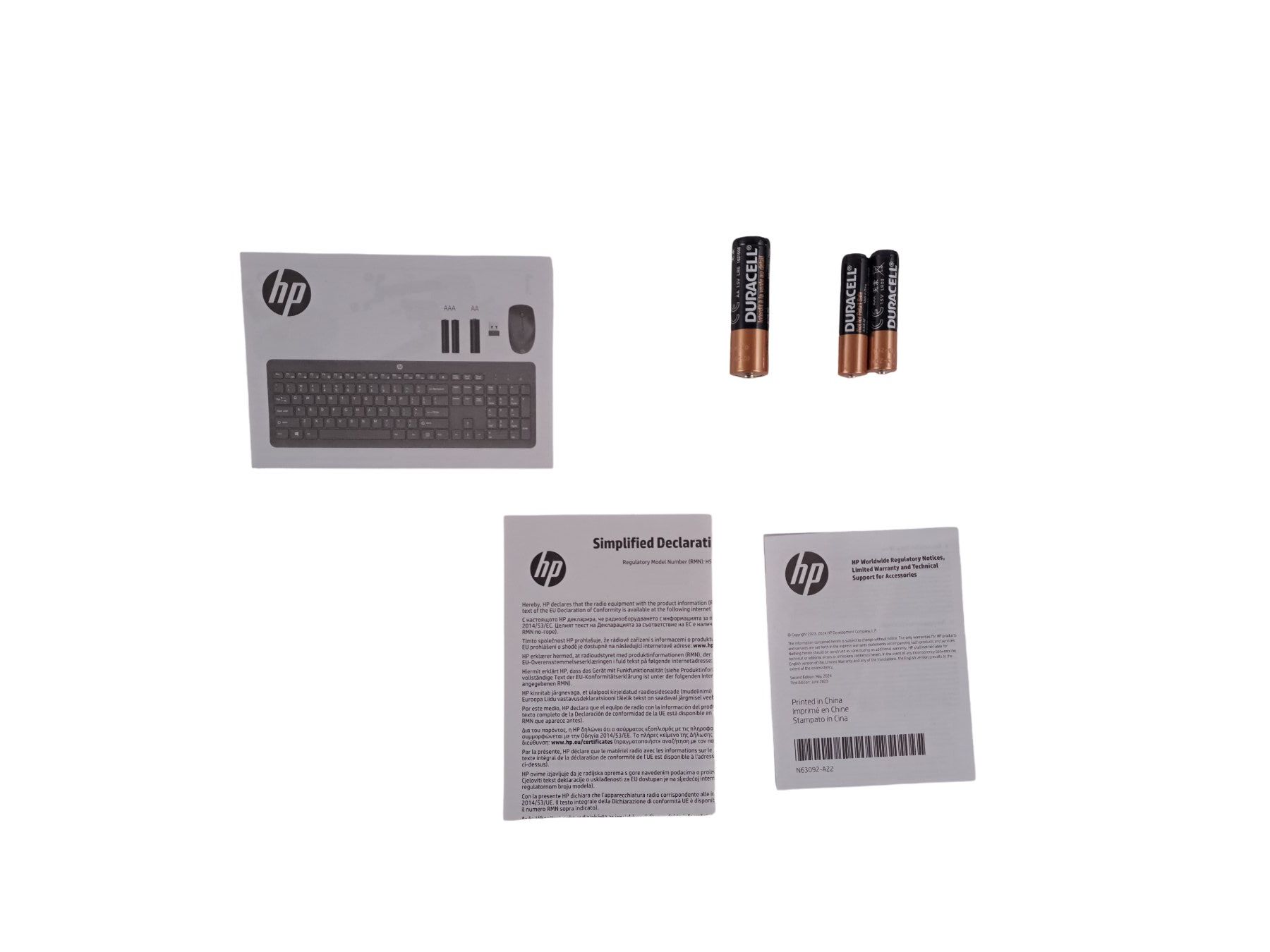 Hewlett Packard Tastaturen: HP 253 Wireless Mouse und Keyboard  Mod.HSA-A005K – Neu (gemäss Beschreibung) aus Männedorf von Restwert_Maennedorf 4