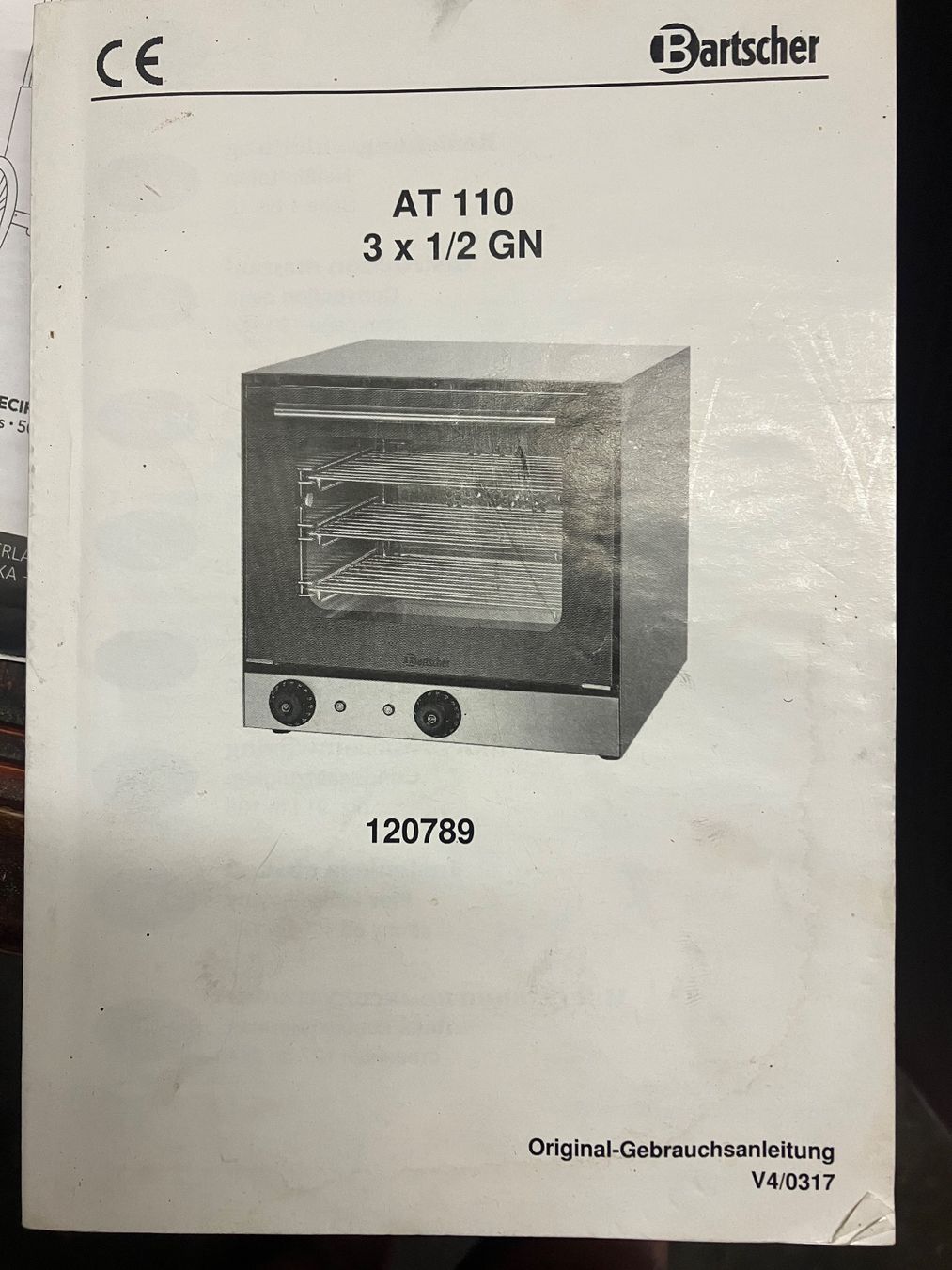 Bartscher Fours: Backofen – D'occasion à Wabern par awo_9tmb
