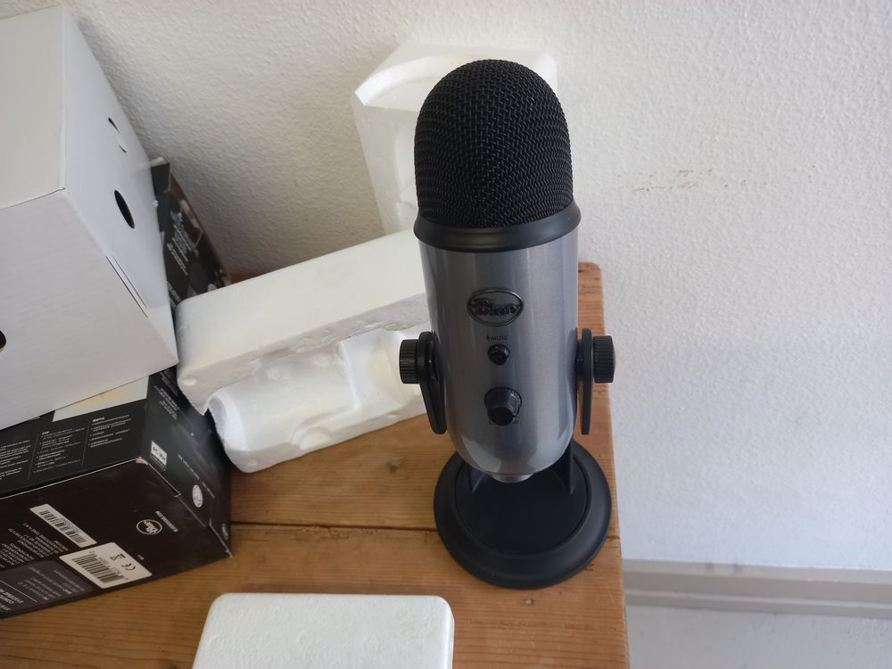 Bolunber Mikrofon Stoßdämpfer - Nano Halterung Mit Adaptern Für Podcast & Streaming