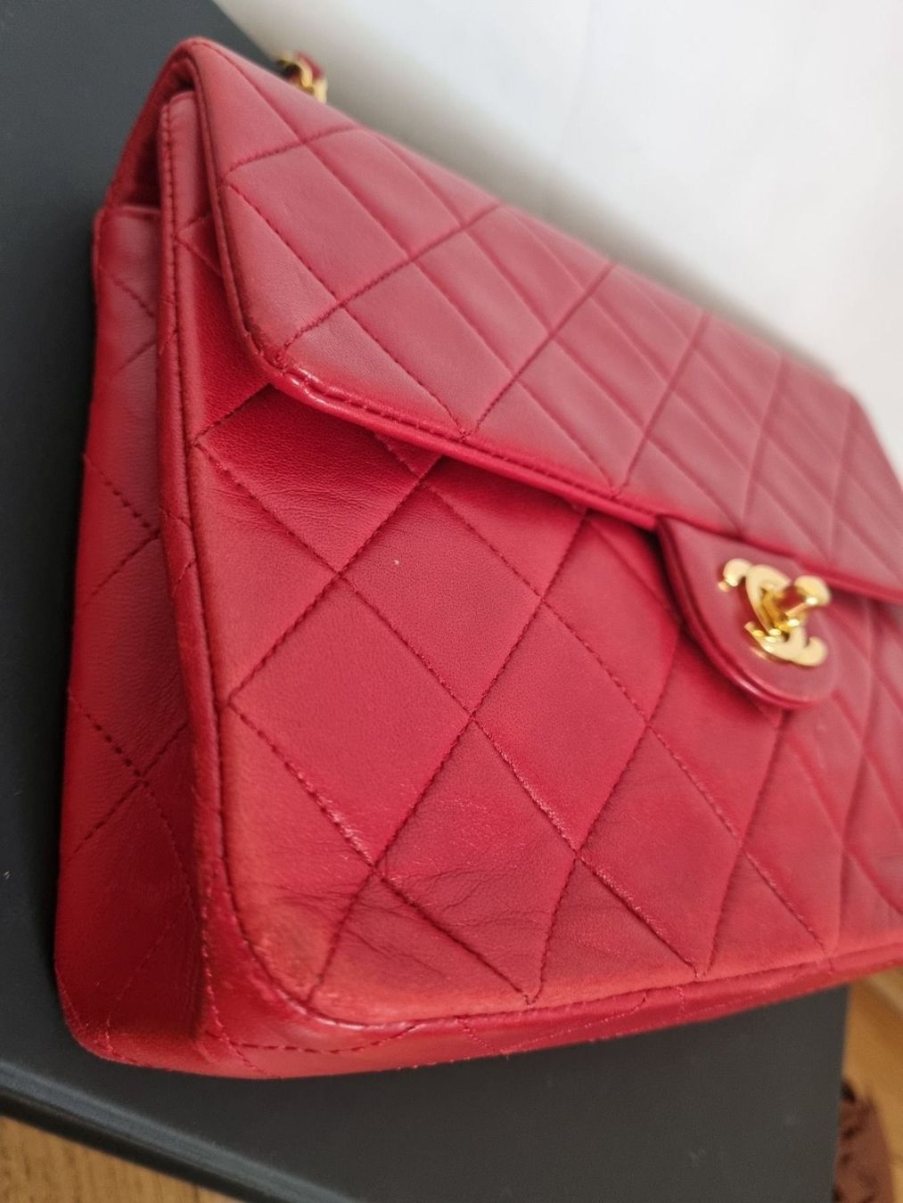 Chanel Borse da donna: Chanel Vintage mini Classic Single Flap – Usato da Zürich venduto da Stila17 4