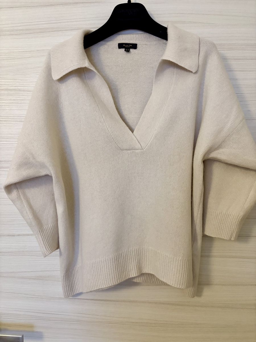 Massimo Dutti Maglioni & Felpe: Massimo Dutti Cashmere Blend Sweater, Size M, Cream – Nuovo (secondo la descrizione) da Sorengo venduto da dis_tfq6