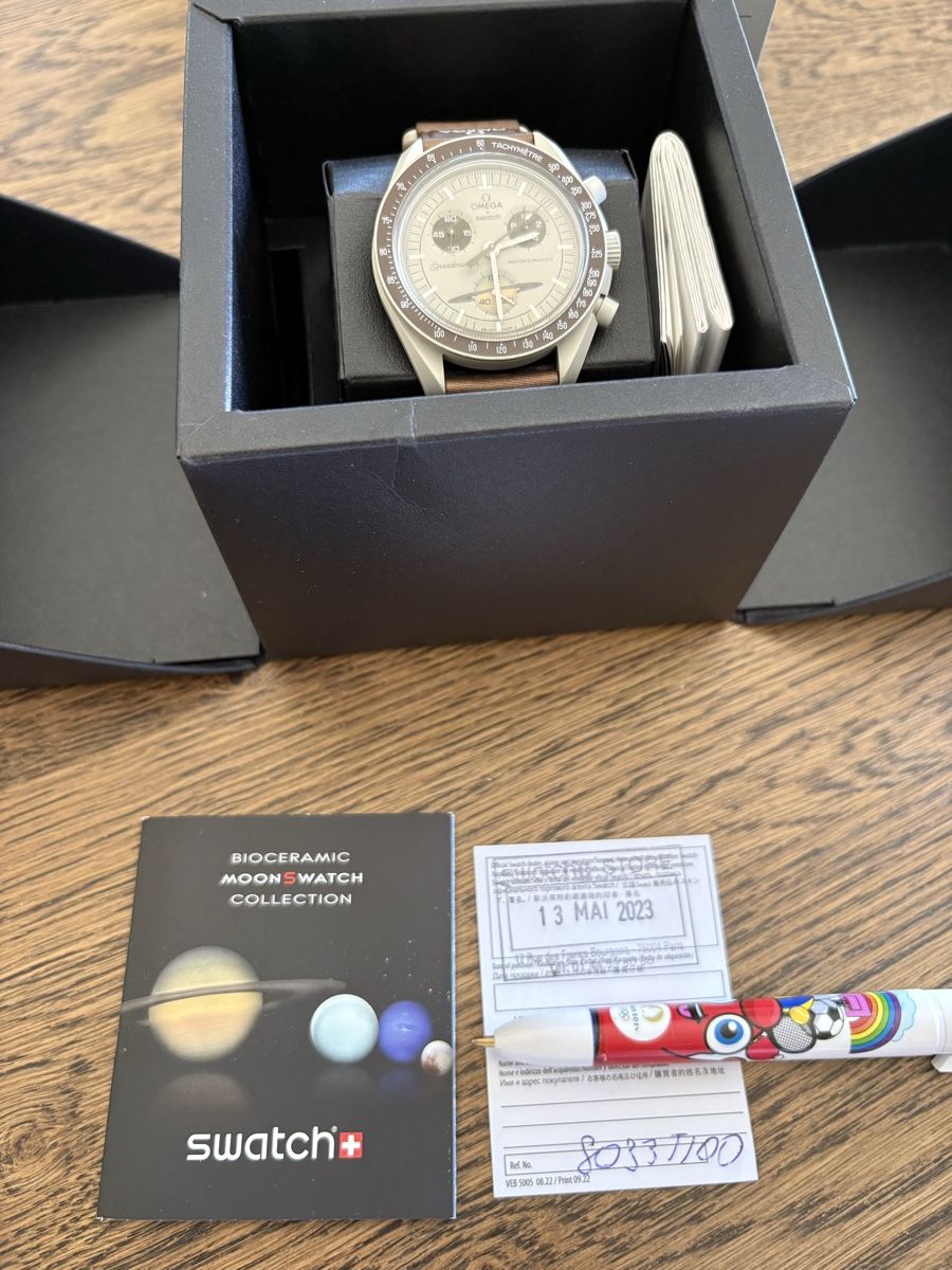Swatch Orologi: Omega Swatch Misson to Saturn  – Usato da Allaman venduto da Bertie555 2