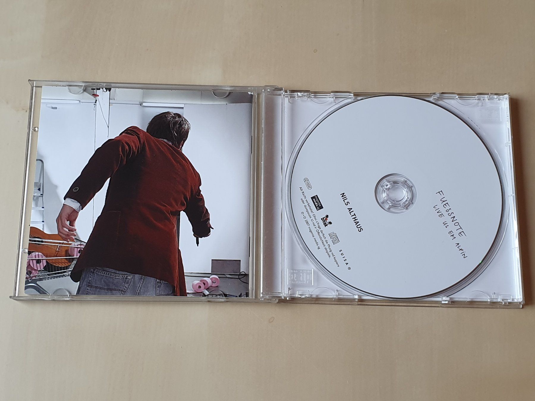 CD: Nils Althaus Fuessnote – Usato da Stansstad venduto da collectorsshop 2