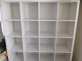 IKEA Regal Kallax weiss 16 Fächer gebrauchter Zustand