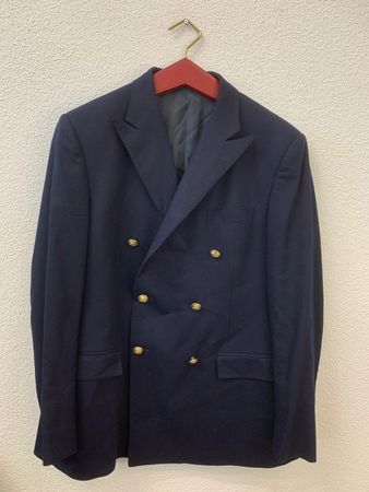 Vintage Polo Ralph Lauren Zweireiher Blazer Dunkelblau