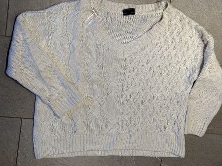 Strick Pulli, V- Ausschnitt, XL