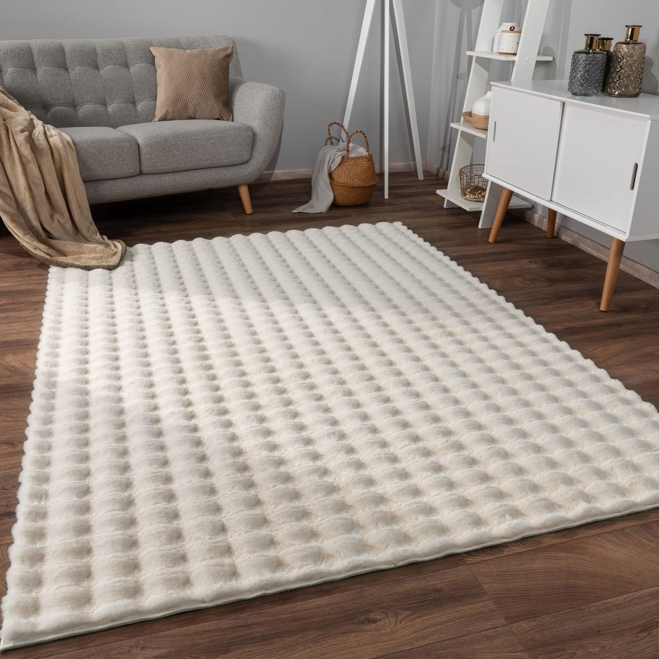 Tappeti: Coole flauschige Teppich 3D Optik neu – Nuovo (secondo la descrizione) da Bern venduto da MIR-IAM