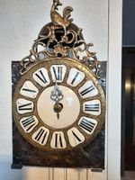 antike Comptoise Hahnenuhr Einzeiger Uhr ca.1750